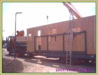 Ein Vereinsheim reist an