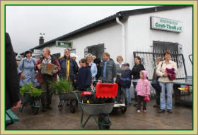 Gesammelt zum Abmarsch