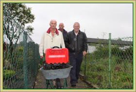 Zum Hintertürchen hinaus
