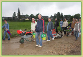 Berensberg im Hintergrund