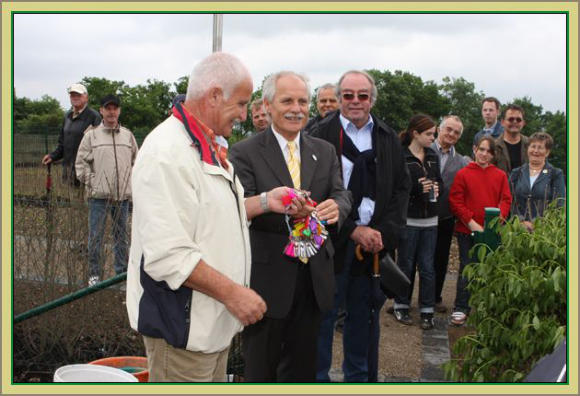 Die Schlüsselüber(gabe)nahme